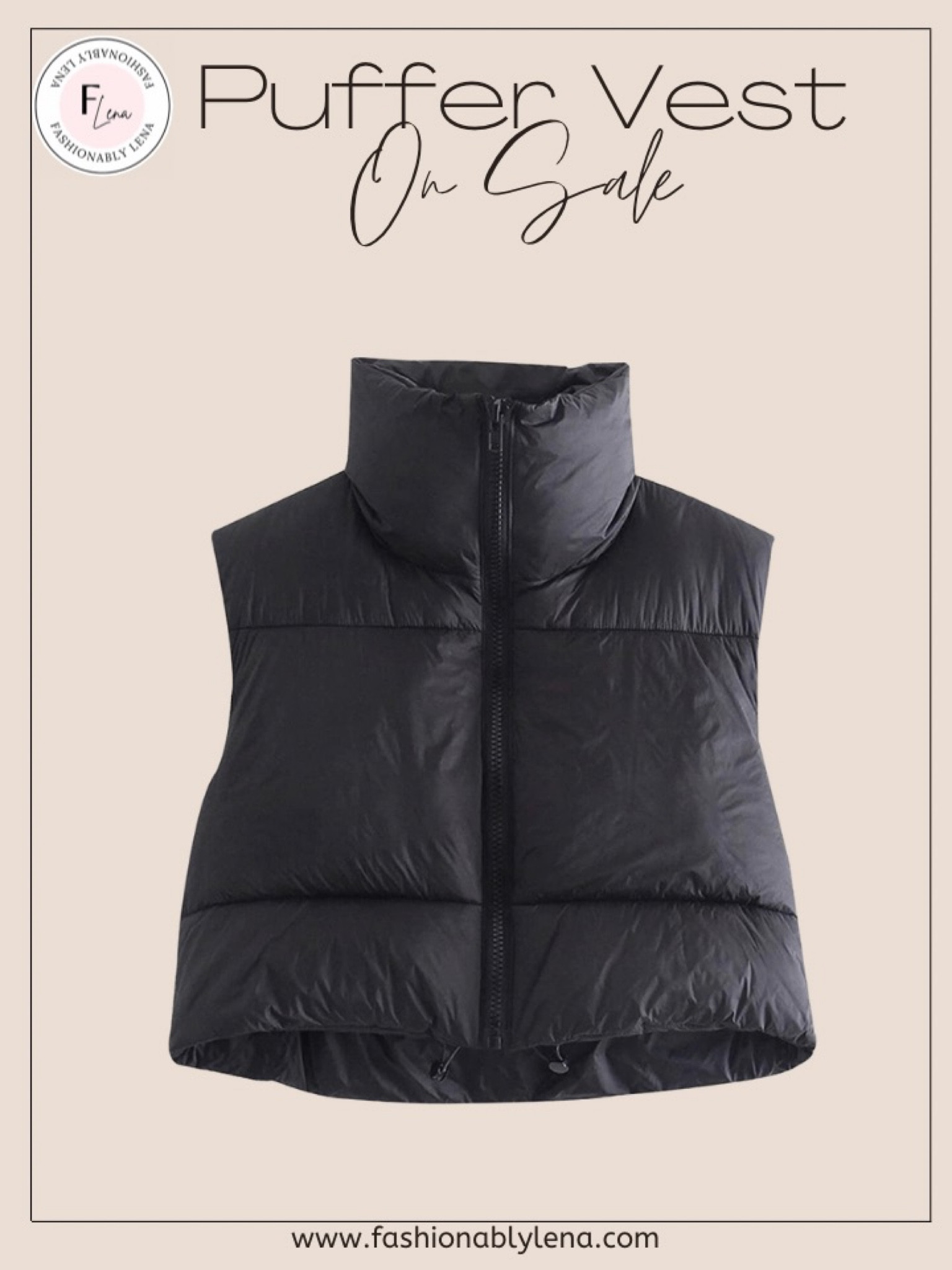 MEROKEETY Women's Crop Puffer Vest … curated on LTK in 2023