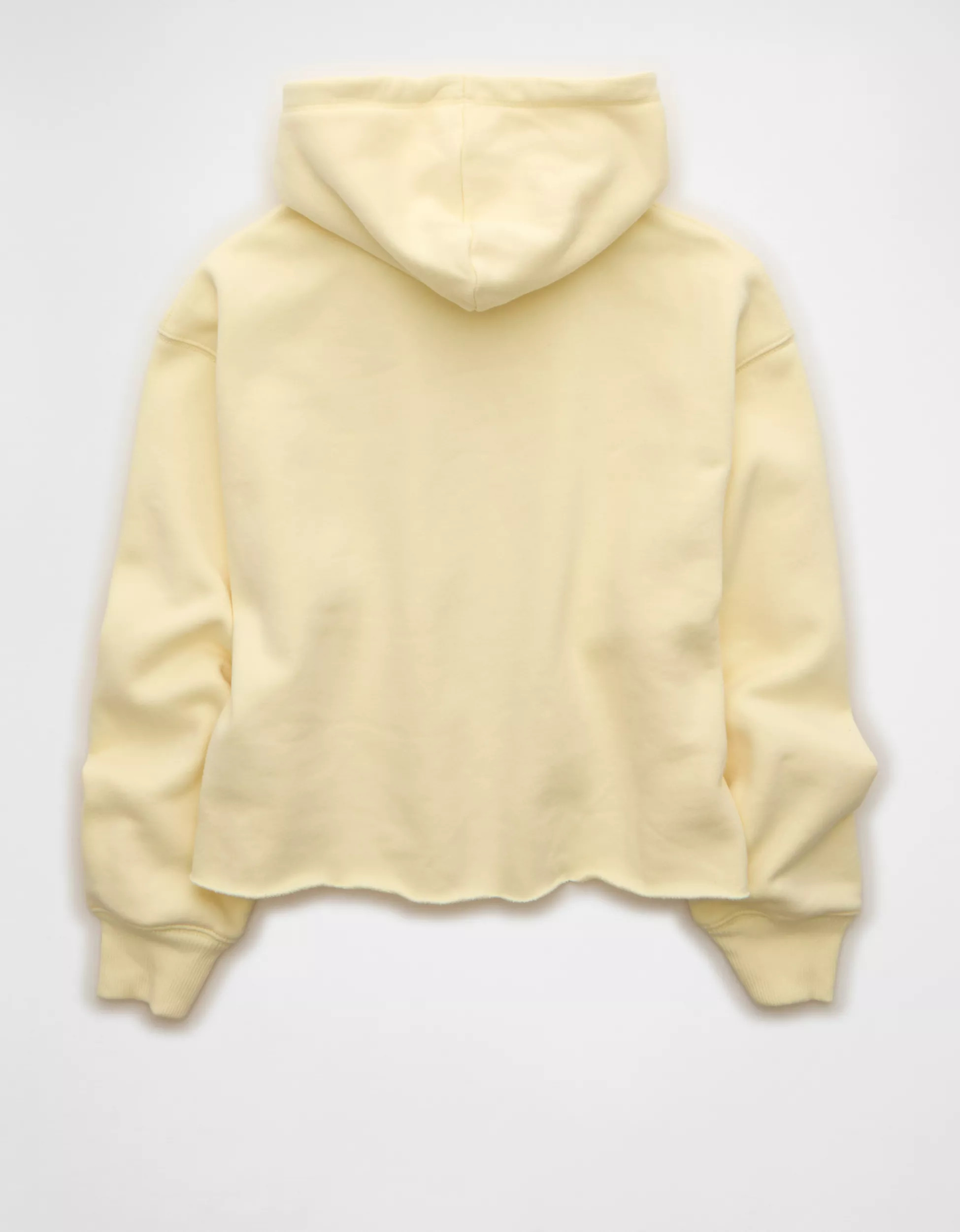 AE Everyday Luxe Cut-Off Hoodie | American Eagle Outfitters (US & CA)