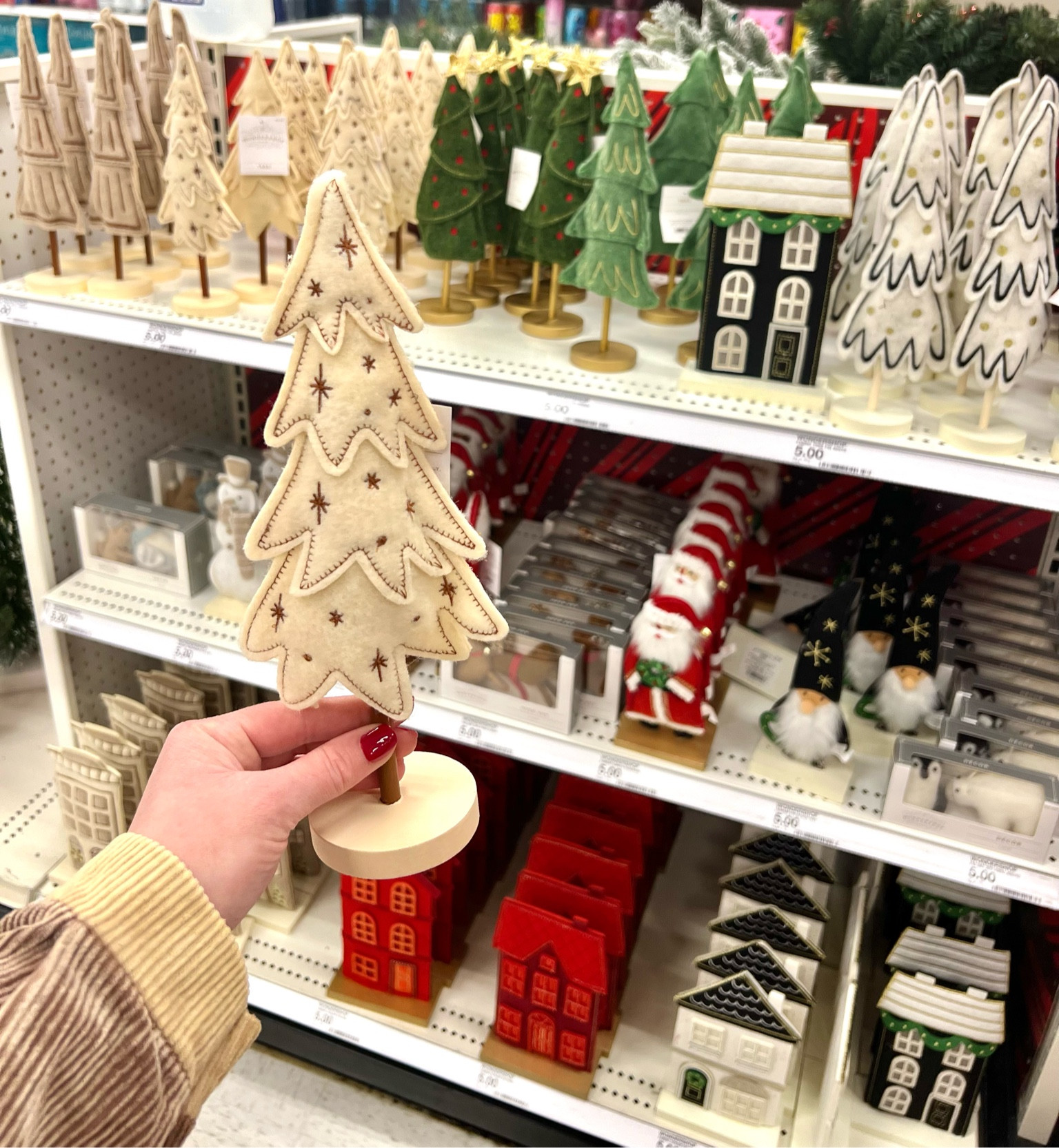 $5 fabric Christmas figurines 

#christmasfinds #targetfinds

#LTKHoliday #LTKHome #LTKSeasonal