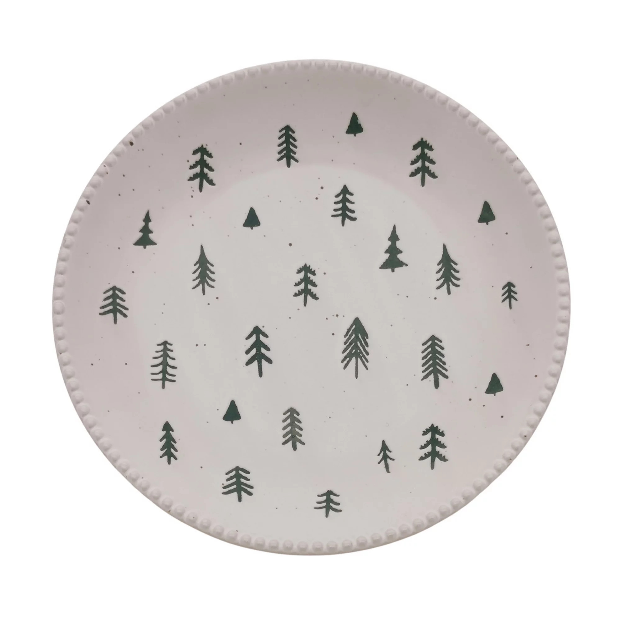 St. Nicholas Square® Modern Evergreen Tree Salad Plate | Kohl's