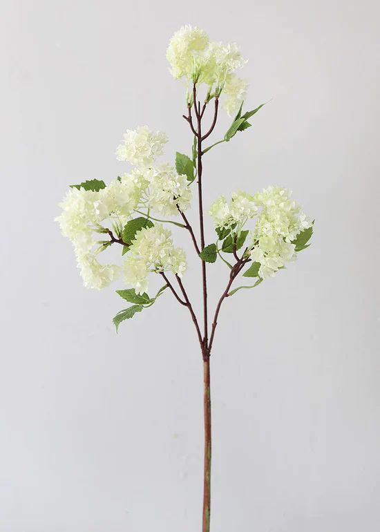 Cream Artificial Bouvardia Flower Branch - 32 | Afloral