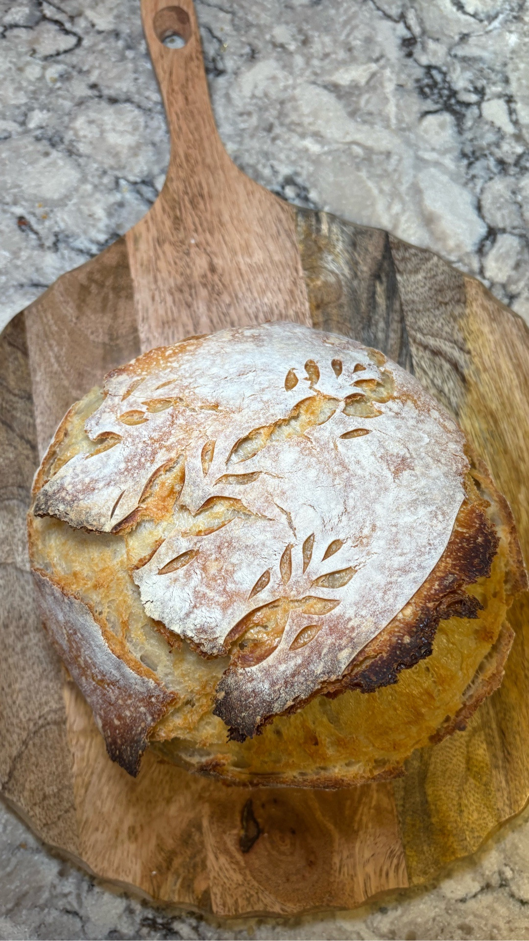 The prettiest cutting board🌿😍 @Target #sourdough #baking #target #bread 

#LTKfoodie