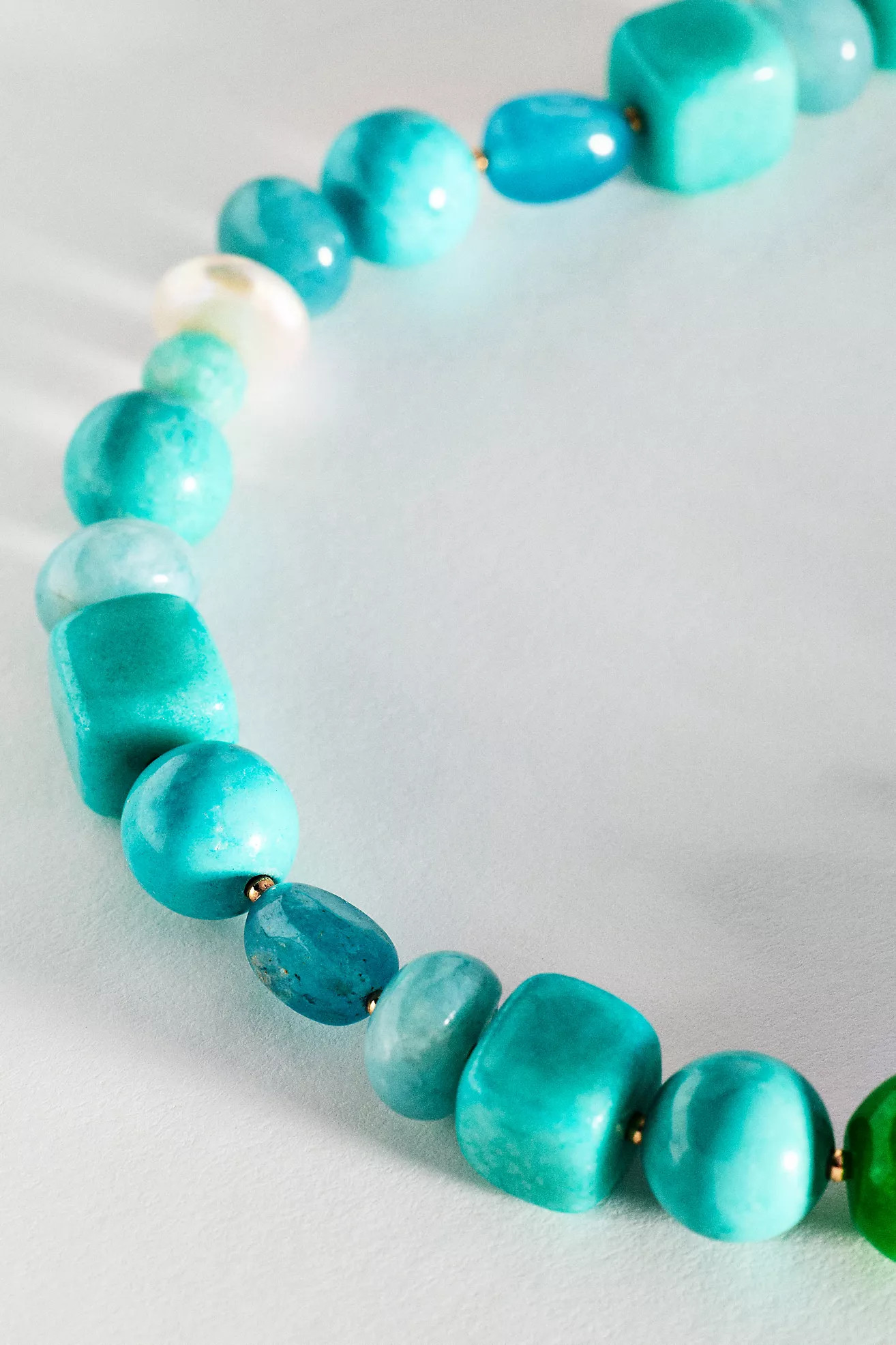 Mixed Bead Necklace | Anthropologie (US)