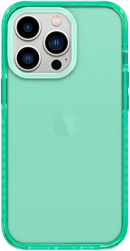 Neon Clear Case for iPhone 14 Pro Max, Cute Retro Vibrant Design Phone Cases for Women 80s Access... | Amazon (US)