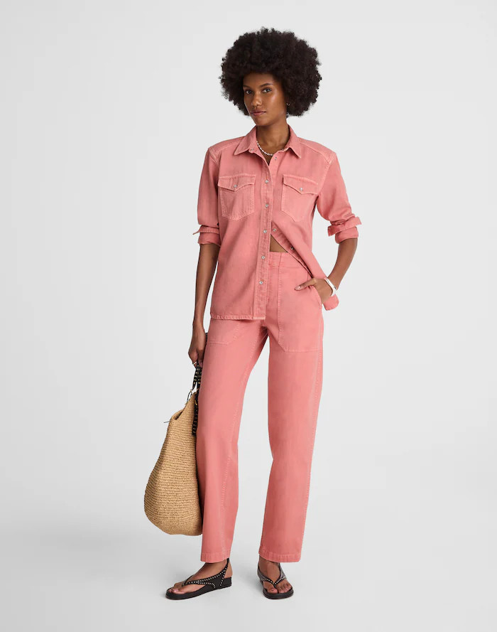 Tapered-Leg Utility Pants | Madewell