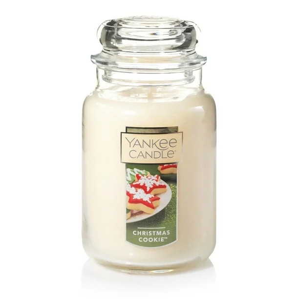 Yankee Candle Christmas Cookie - Original Large Jar Scented Candle - Walmart.com | Walmart (US)