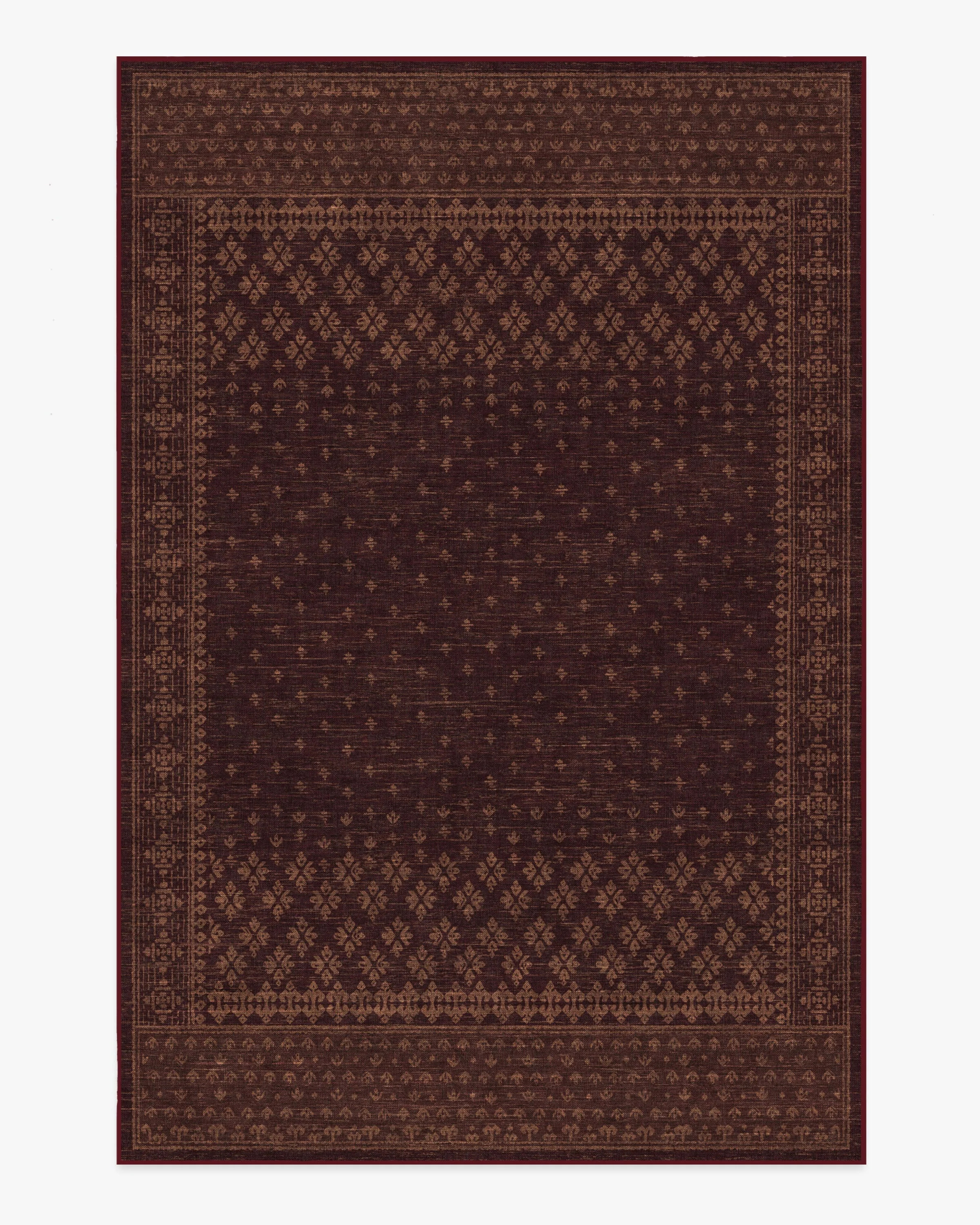 Fernanda Burgundy Rug | Ruggable