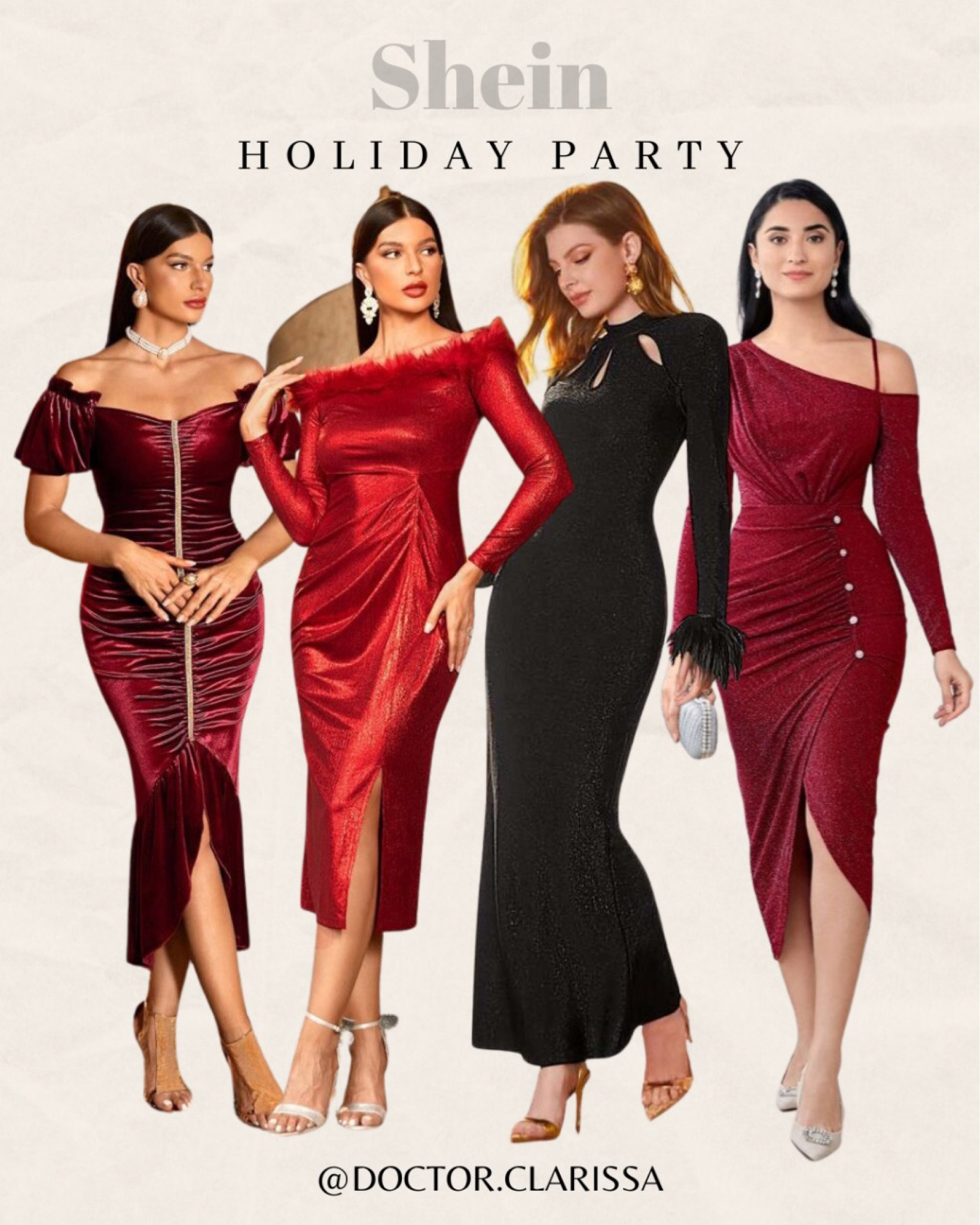 Shein holiday party, wedding guest dresses under $25

Bodycon dresses
#ltkstyletip

#LTKHoliday #LTKwedding #LTKunder50