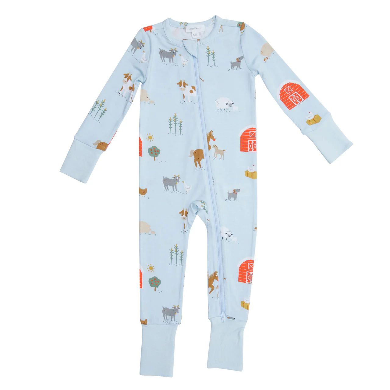 2-Way Zip Romper, Farm Life | SpearmintLOVE