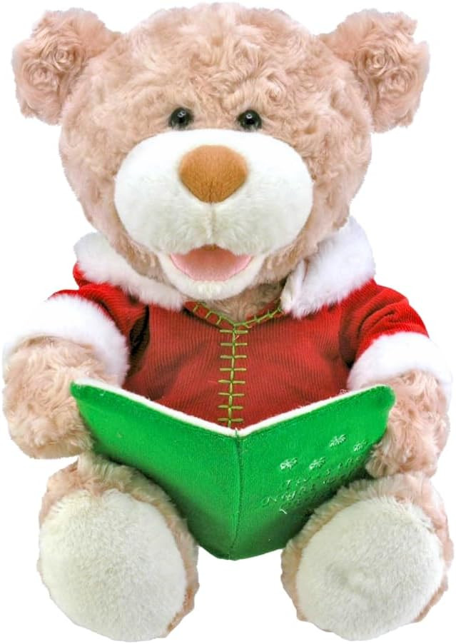 Cuddle Barn - Storytime Teddie | Animated Storytelling Holiday Bear Stuffed Animal Plush Toy Read... | Amazon (US)
