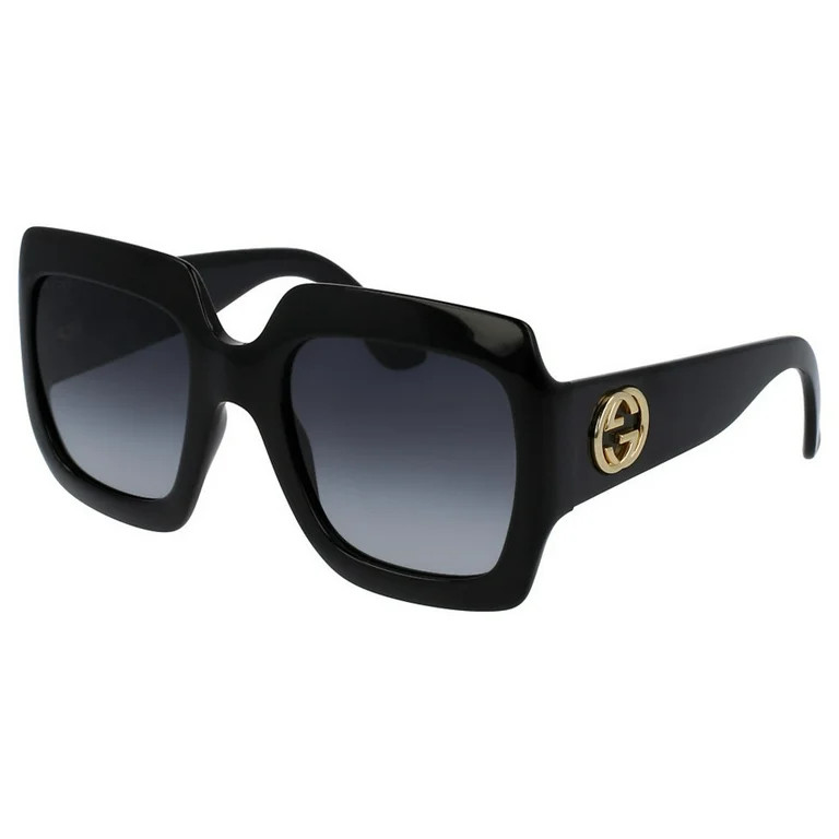 Gucci Oversize Black Square Sunglasses | Walmart (US)