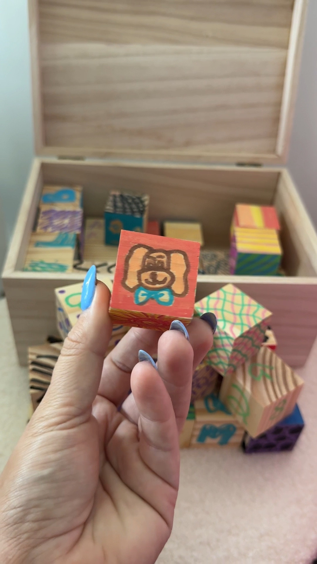 The sweetest baby shower activity! Have your loved ones decorate blocks for your baby and hold onto the memories forever! 🩷

#LTKbaby #LTKkids #LTKmaternity