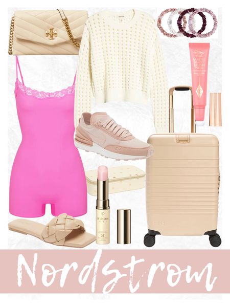 Nordstrom spring style, travel, vacation, spring break, resort style, beach vacation, luggage, beauty, sandals, sneakers, Nike, quilted bag, coverup

#LTKtravel #LTKbeauty #LTKstyletip