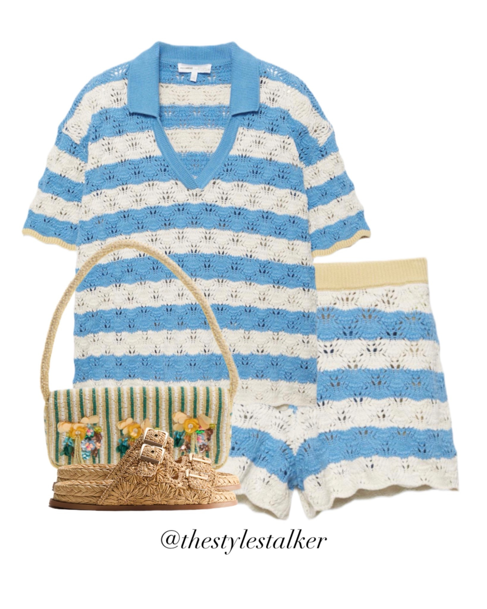 Cute knit co ords 💛🩵

@Pull & Bear 