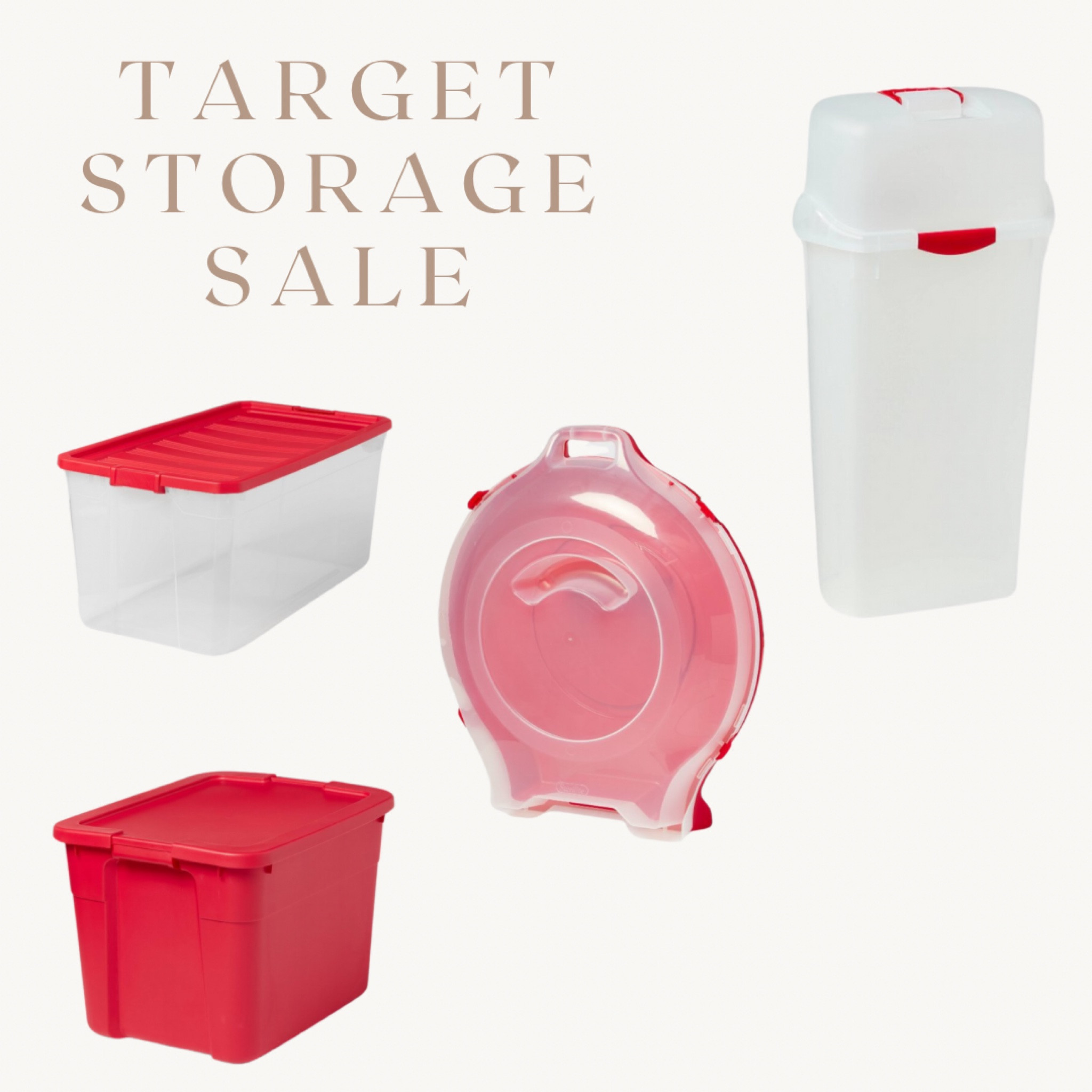 Target storage sale! 

#LTKHome #LTKSaleAlert #LTKSeasonal