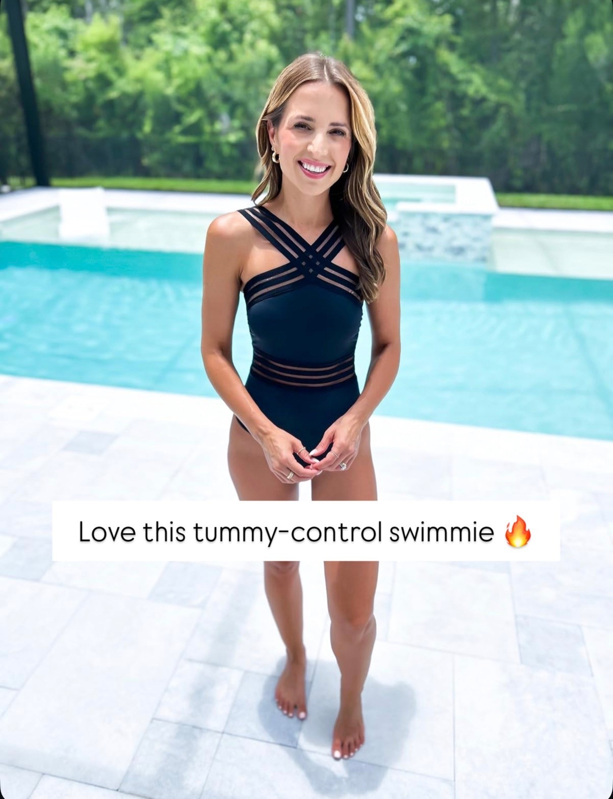 Amazon tummy control swimsuit in XS. Beach vacation. Resort wear. Resort outfit. Tropical vacation. 

#LTKSeasonal #LTKTravel #LTKSwim