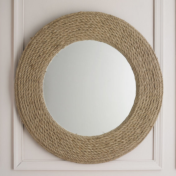 Nautical Sisal Rope Mirror | Shades of Light