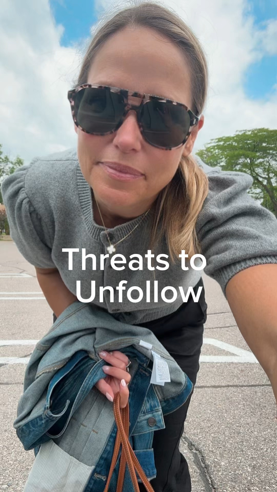 Loving this black and gray outfit so I’ve linked both high and low versions. I didn’t link a cheaper Jean jacket because this one is 50% off right now!

Wearing 10 pants
Medium top
Large jacket

#LTKdayinmylife #LTKootd #LTKmomlife