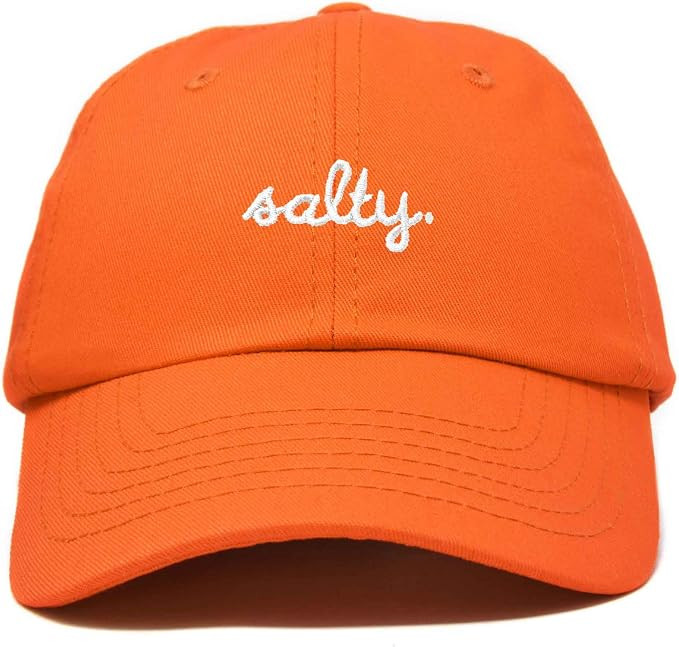 DALIX Salty Embroidered Cotton Beach Baseball Cap Adjustable Dad Hat Womens | Amazon (US)