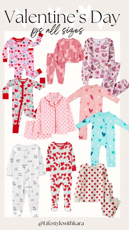 Vday pjs for babies, toddlers & some adults! 

#LTKFind