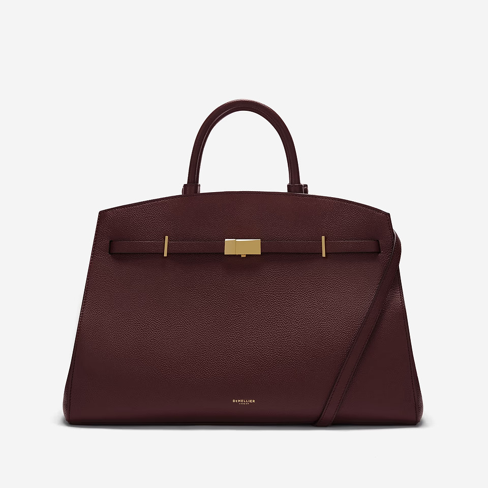 The Hudson | Burgundy Small Grain | DeMellier | DeMellier