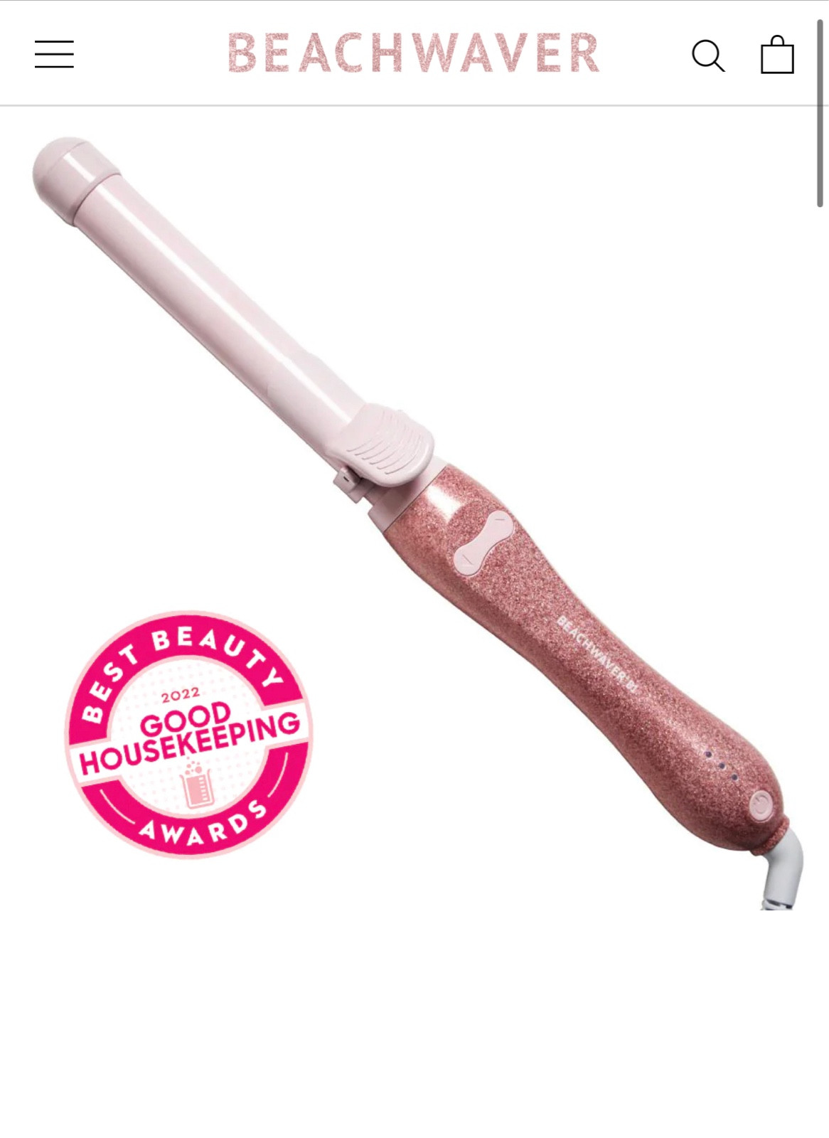 SALE ALERT! Beach Waver Rotating Curling Iron is on sale today! The Holiday Glitter color! Comes in Pink and also black 

$119 on sale for $69 today ! 

I just ordered one for my 13 almost 14 year old niece for Christmas ! Will be easy for her to use ! 

#LTKHoliday #LTKsalealert #LTKunder100