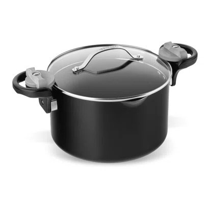 Gotham Steel Stock Multipurpose Pasta Pot with Strainer Lid & Twist and Lock Handles | Wayfair North America