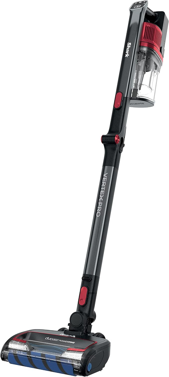 Shark IZ662H Vertex Pro Lightweight Cordless Stick Vacuum with IQ Display, DuoClean PowerFins & M... | Amazon (US)