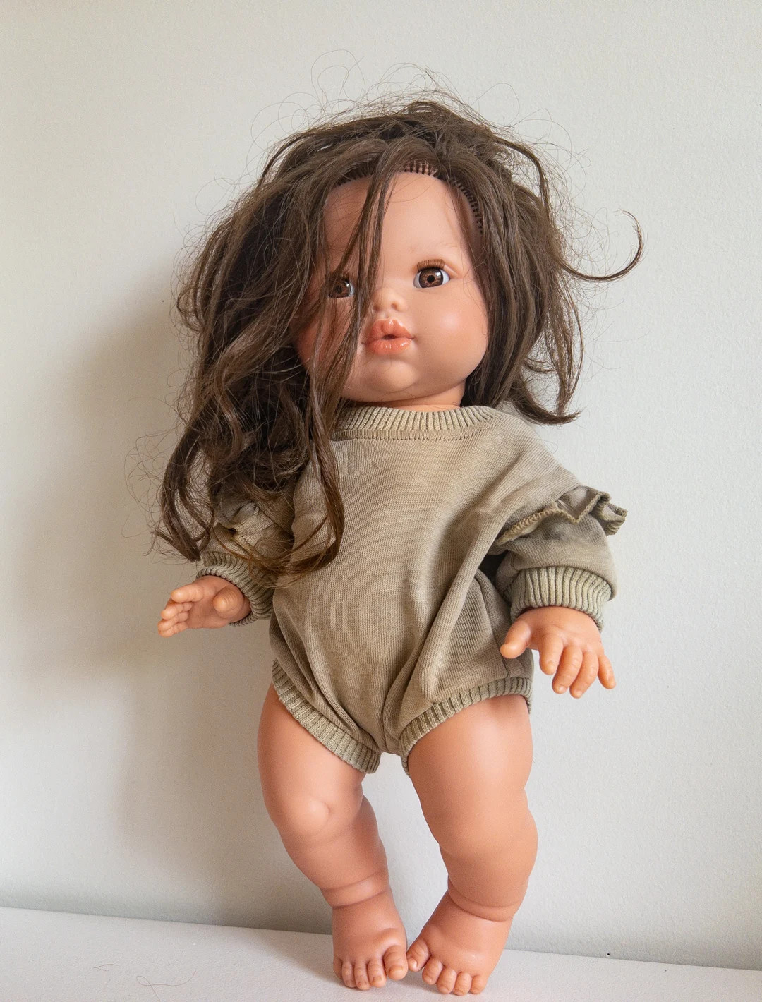 Minikane Doll Clothes Stone Wash Cotton Bubble Romper for - Etsy | Etsy (US)