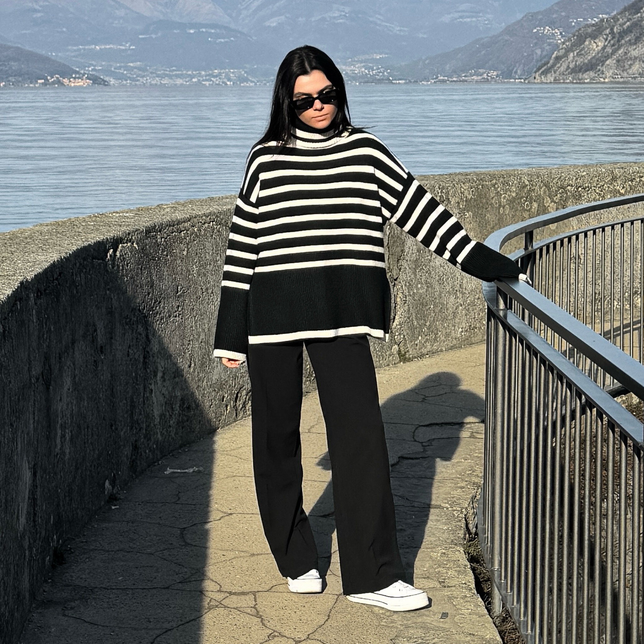 Oversized sweater outfit 