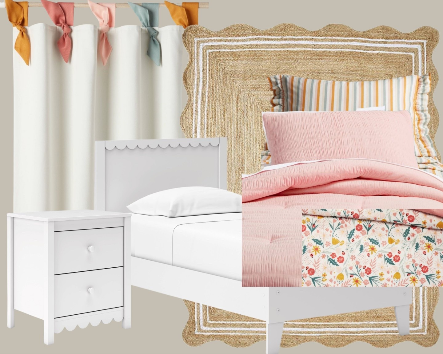 The cutest little girls room (part 2)
I found the sweetest scalloped bed and nightstand from Ashley furniture and it’s still so affordable! 

#LTKmomlife #LTKKids #LTKHome