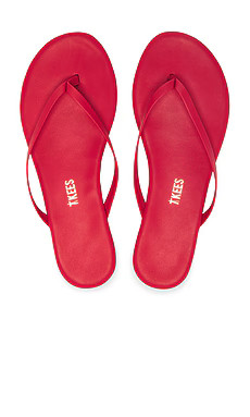TKEES Solids Flip Flop in Red from Revolve.com | Revolve Clothing (Global)
