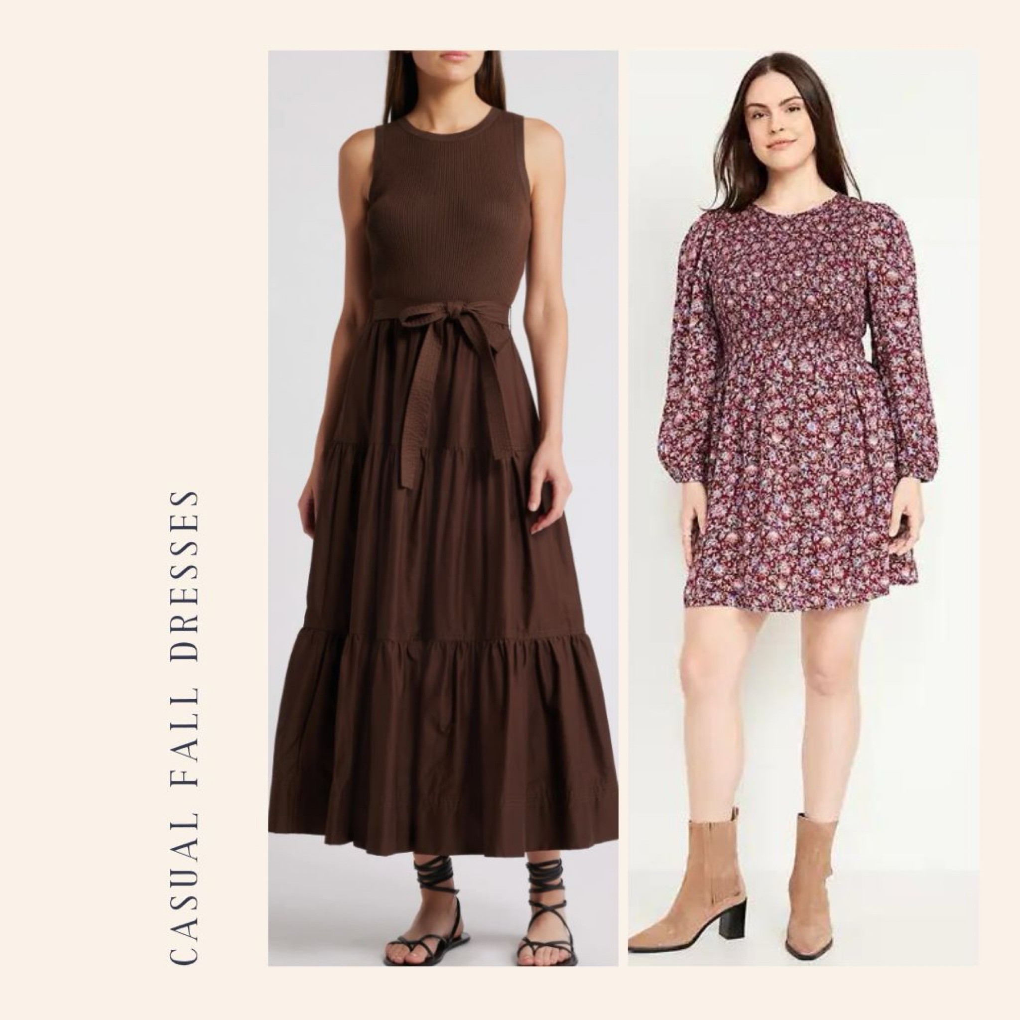 Fall Outfit Aesthetic: Casual and classy dress options for petites - Looking for great fall casual dresses? Here, you'll find the best casual fall dresses from top stores like Madewell, Bloomingdale's, Anthropologie, & more. There are plenty of mini dress and midi dress options for all heights. Follow for more style tips, including the best petite styles, simple beauty recommendations, and feminine style finds!


#LTKSeasonal #LTKStyleTip #LTKMidsize