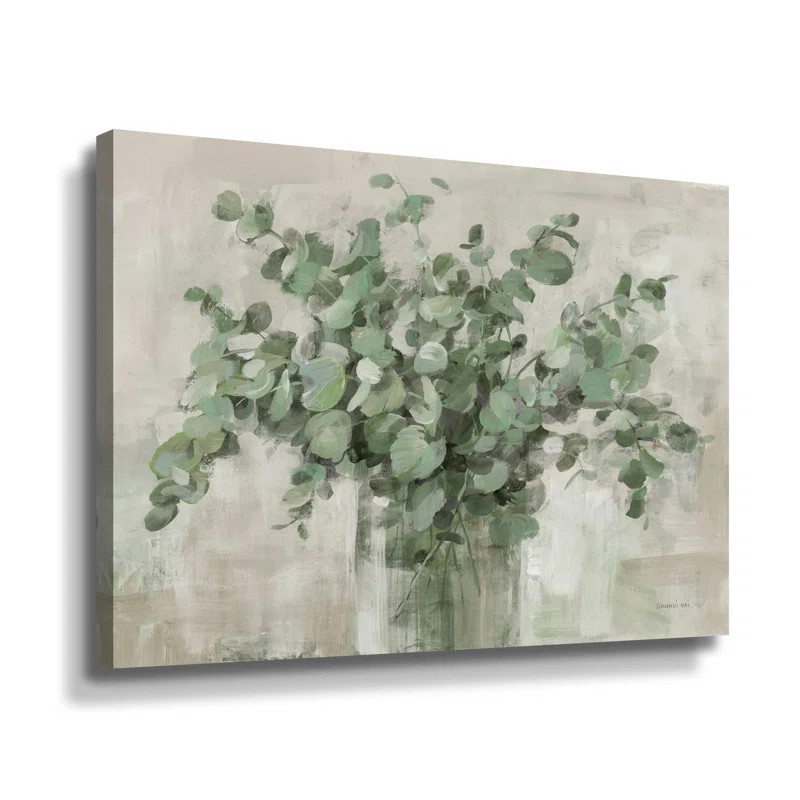 Antwann " Scented Eucalyptus Neutral " Painting Print on Canvas | Wayfair North America