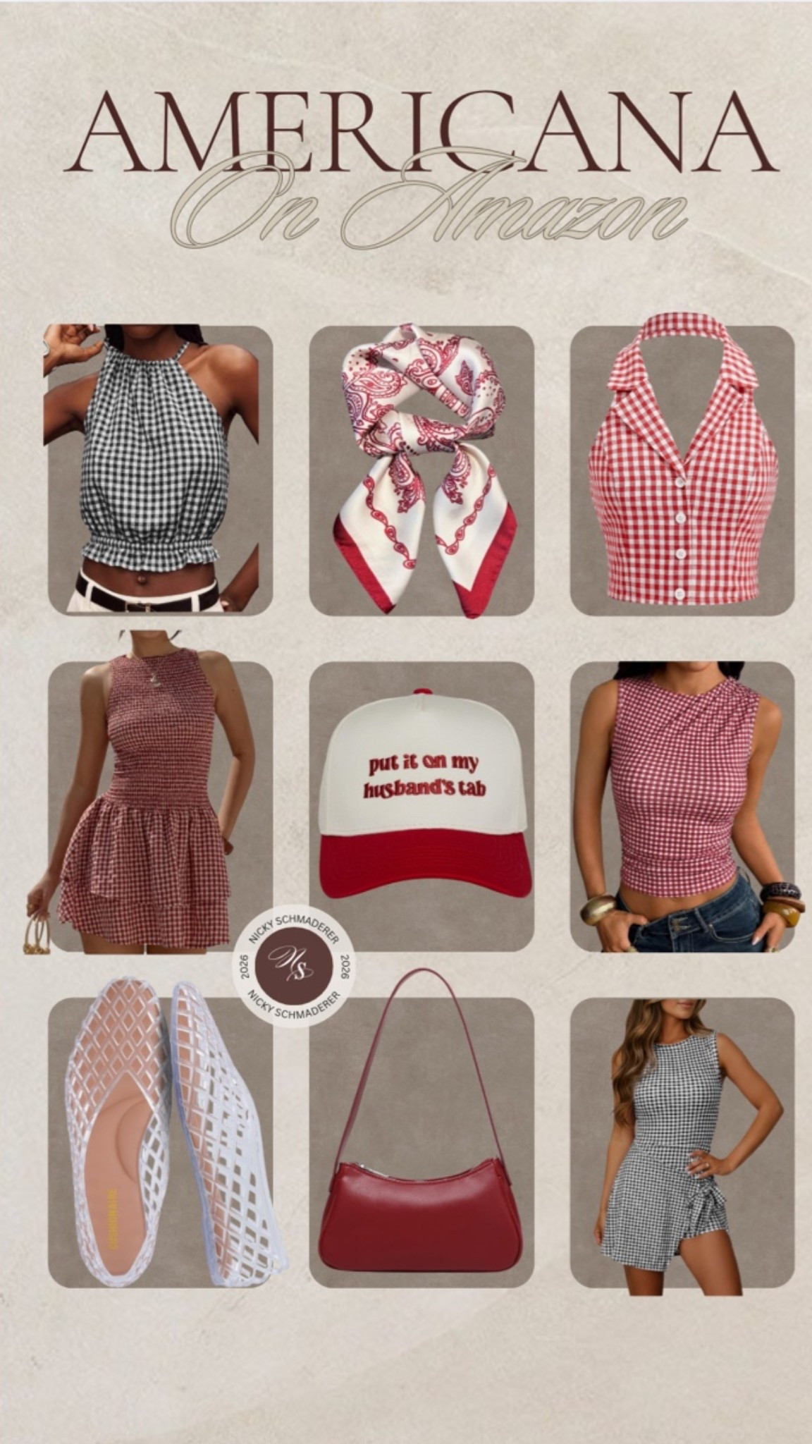 Americana on Amazon for the Fourth of July!
Amazon finds
Gingham print 
Red white and blue

#LTKootd #LTKOver40 #LTKSeasonal