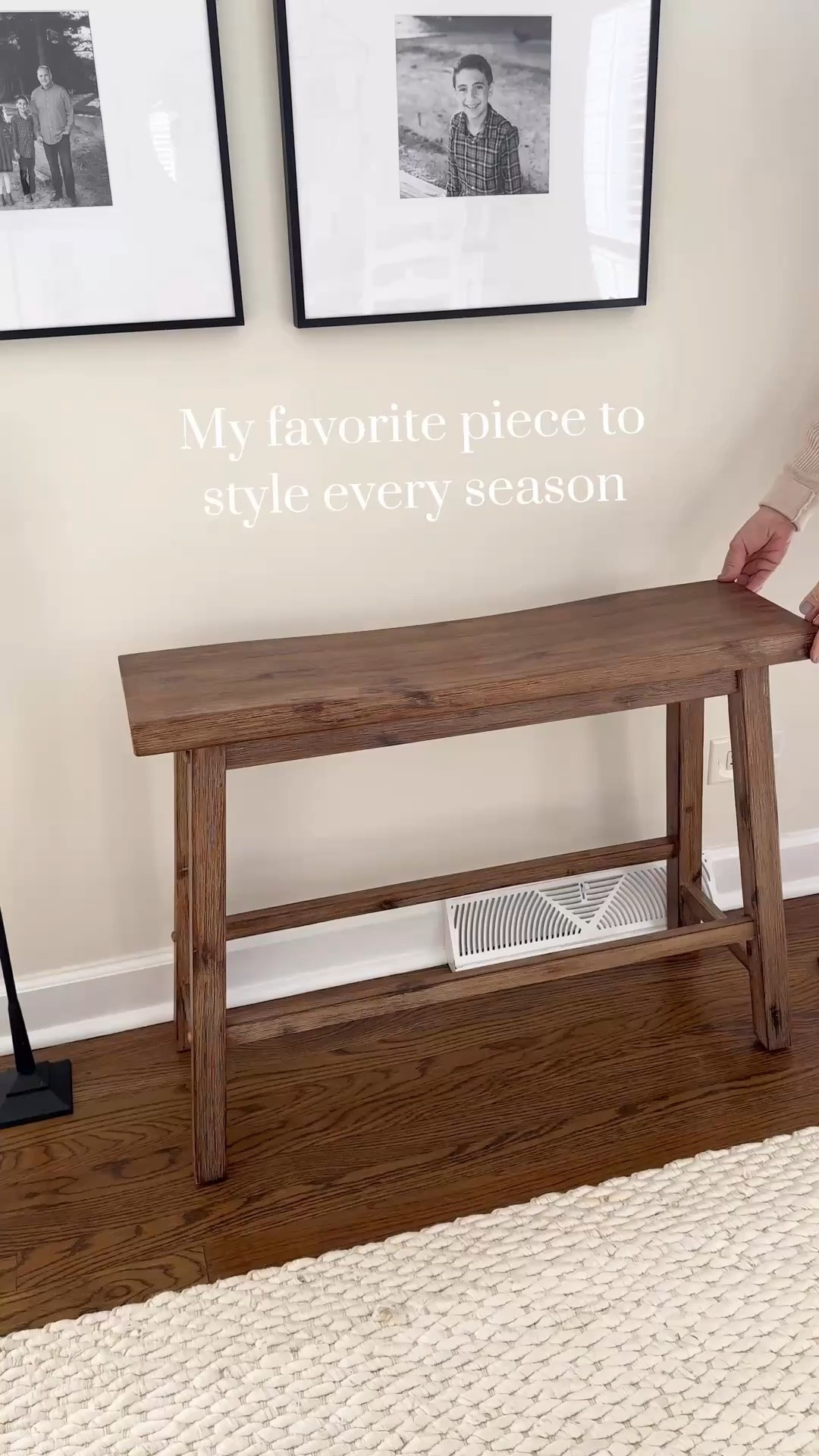 The cutest way to decorate your entry for spring 🌷🐰 A styled bench instantly makes your space feel ready for the season!

#LTKHome #LTKSeasonal