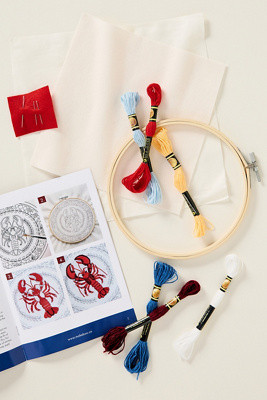 MakeBox and Co. Summer Embroidery Kit | Anthropologie (US)