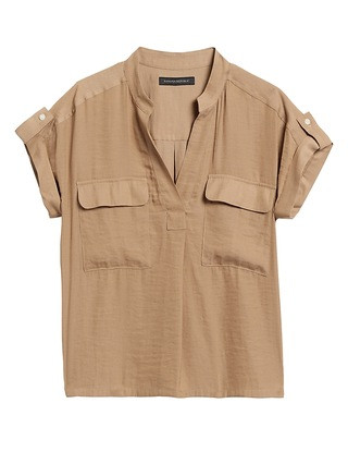 Boxy Safari Shirt | Banana Republic (US)