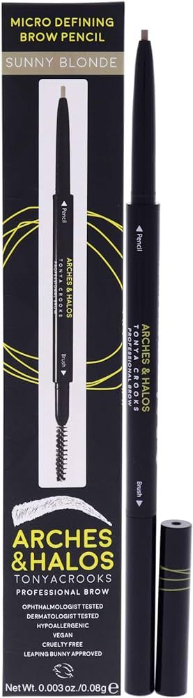 Arches & Halos Micro Defining Brow Pencil - For a Fuller and More Defined Brow, Long-Lasting, Smu... | Amazon (US)