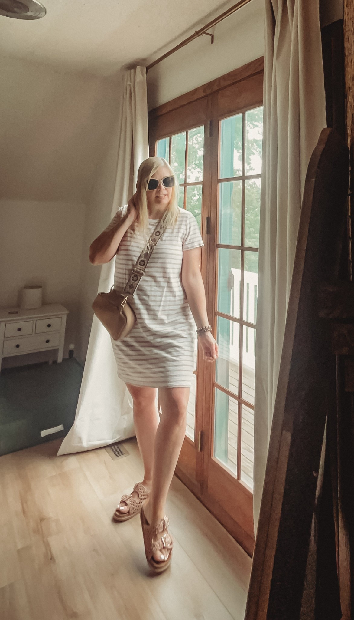 Comfy and easy summer midsize mom outfit 

#LTKOver40 #LTKMidsize #LTKSeasonal