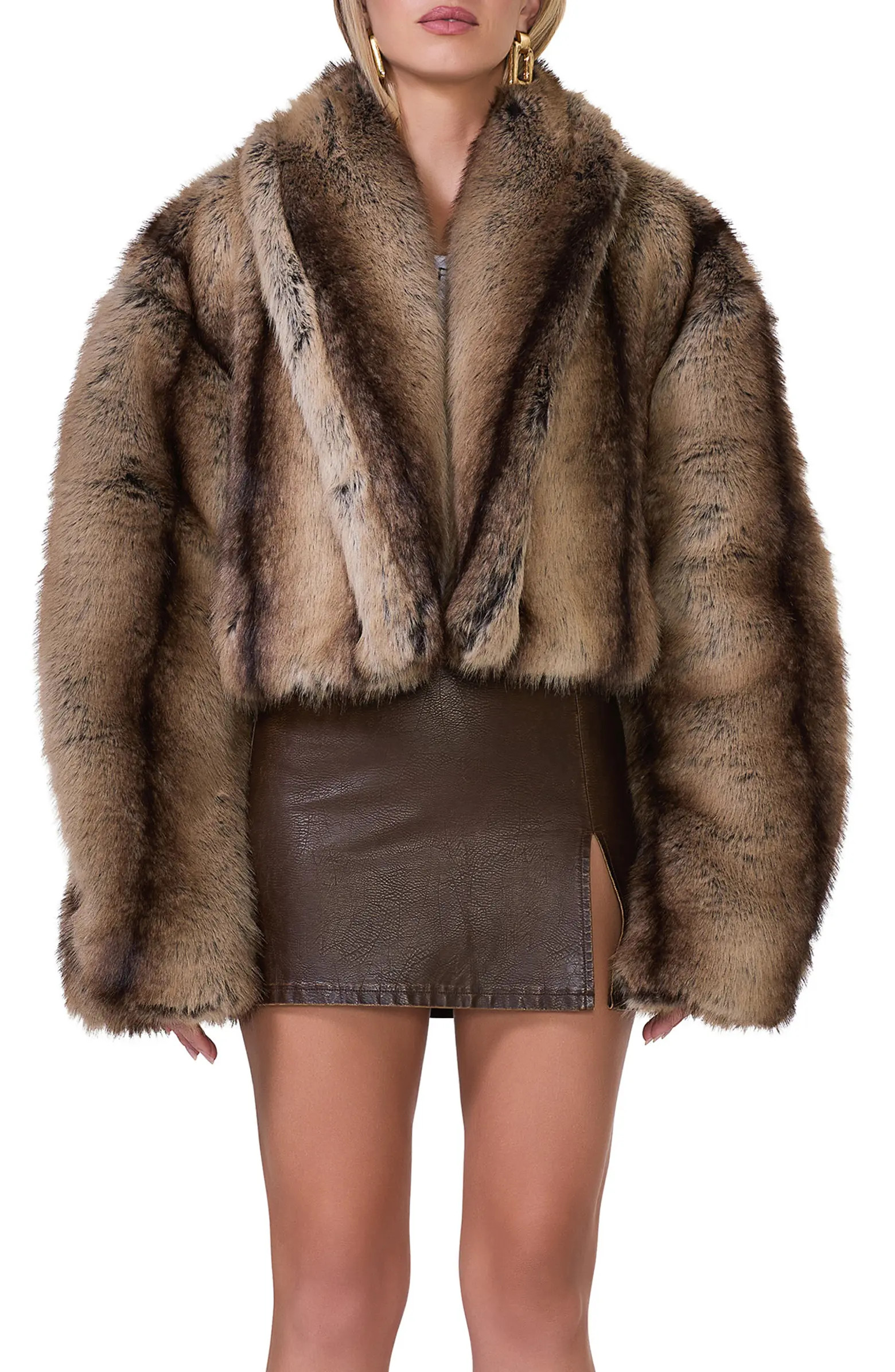 Stephanie Faux Fur Jacket | Nordstrom