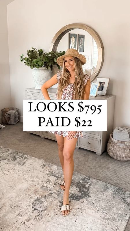 $22 vs $795 Ulla Johnson look for less! You can buy the top seperately from the bottoms, and the fabric and print look SO high end and expensive! The cutest set to wear over your swimwear or as a summer outfit. The bottoms are a skort!

This set runs true to size; I'm wearing a size small in the top and the bottoms and I'm 5'8" for reference!

You do NOT need to spend a lot of money to look and feel INCREDIBLE!

I’m here to help the budget conscious get the luxury lifestyle.

Spring Fashion / Walmart Fashion / Spring Outfit / Summer Outfit / Affordable / Budget / Women's Casual Outfit / Women's Dressy Outfit / Classic Style / Matching Set / Striped Outfit / Elevated Style

#LTKfindsunder50 #LTKtravel #LTKSeasonal