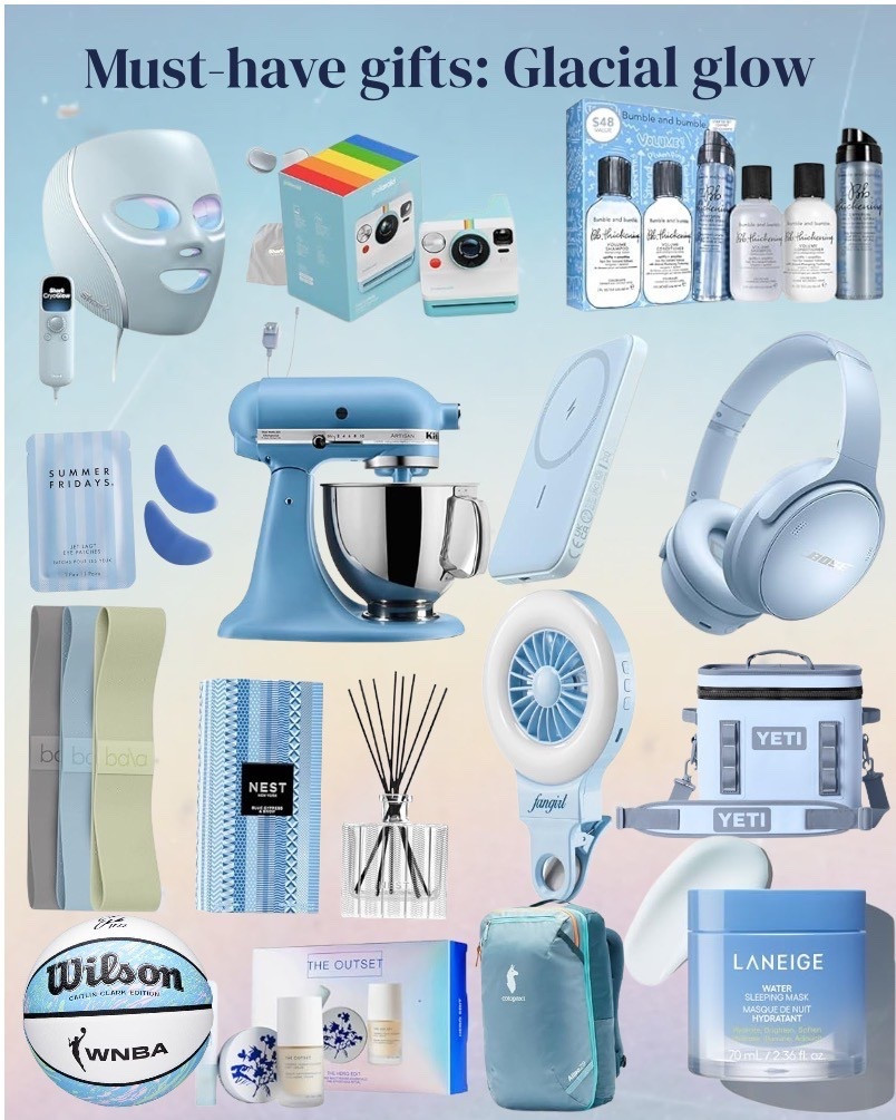 The ultimate glacial glow gift guide: clean beauty, wellness picks, tech essentials, cozy accessories and home upgrades in icy-blue tones. Perfect for holiday gifting or personal resets

#LTKBeauty #LTKselfcare #LTKGiftGuide