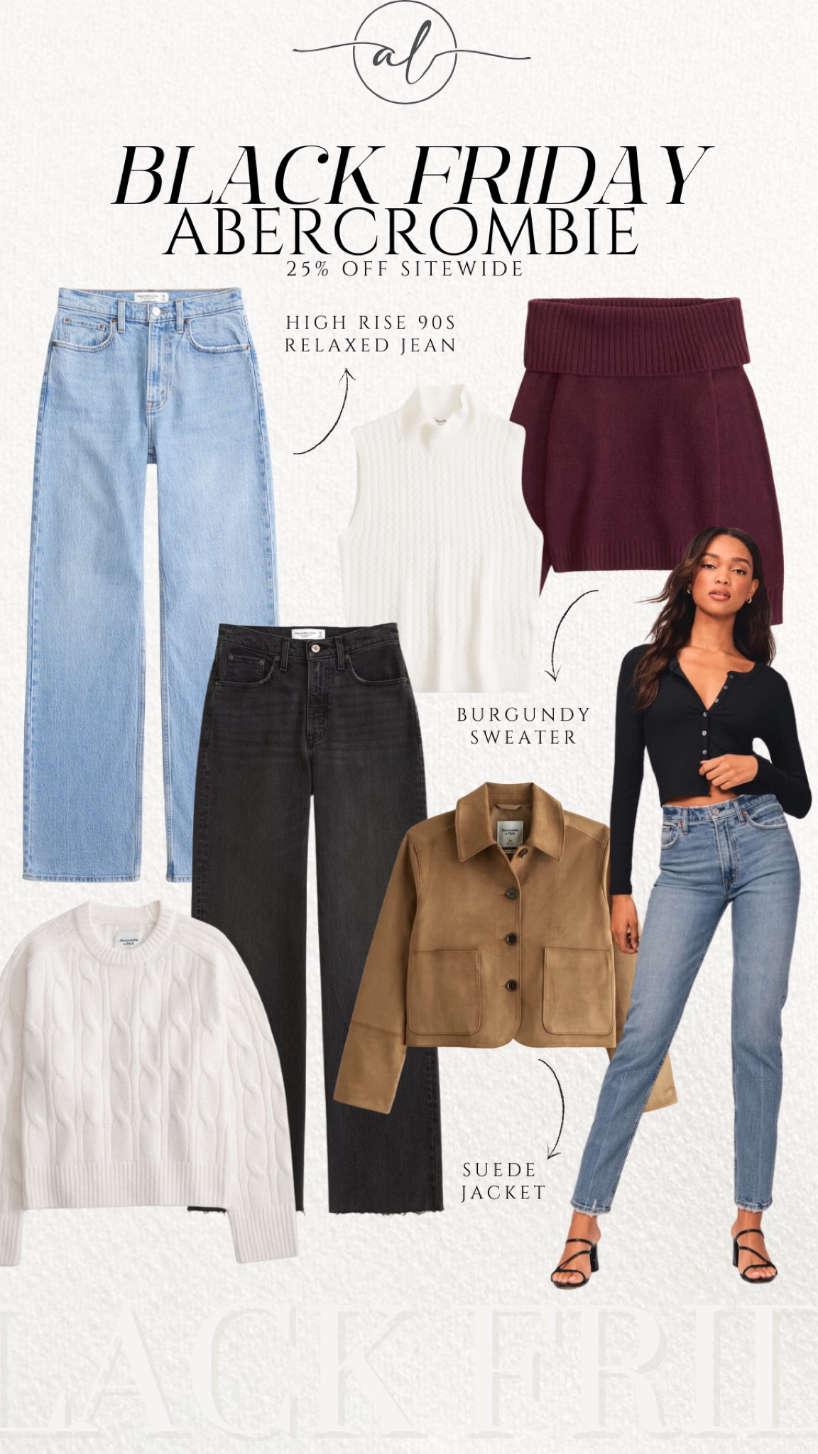 Black Friday at Abercrombie! 25% off site wide - my casual picks for everyday wear 

#LTKSaleAlert #LTKCyberWeek #LTKSeasonal