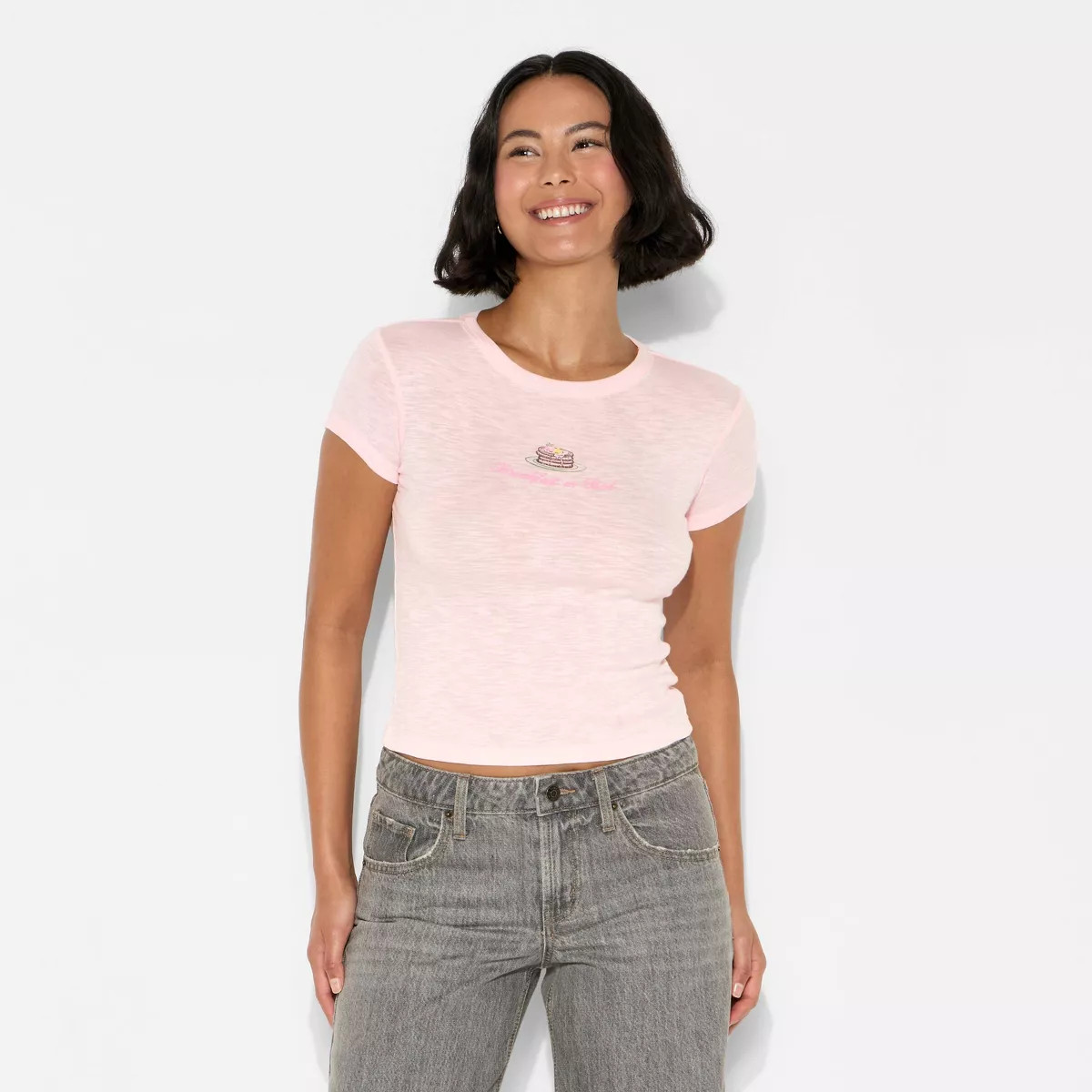 Women's Short Sleeve Roundneck T-Shirt - Wild Fable™ | Target