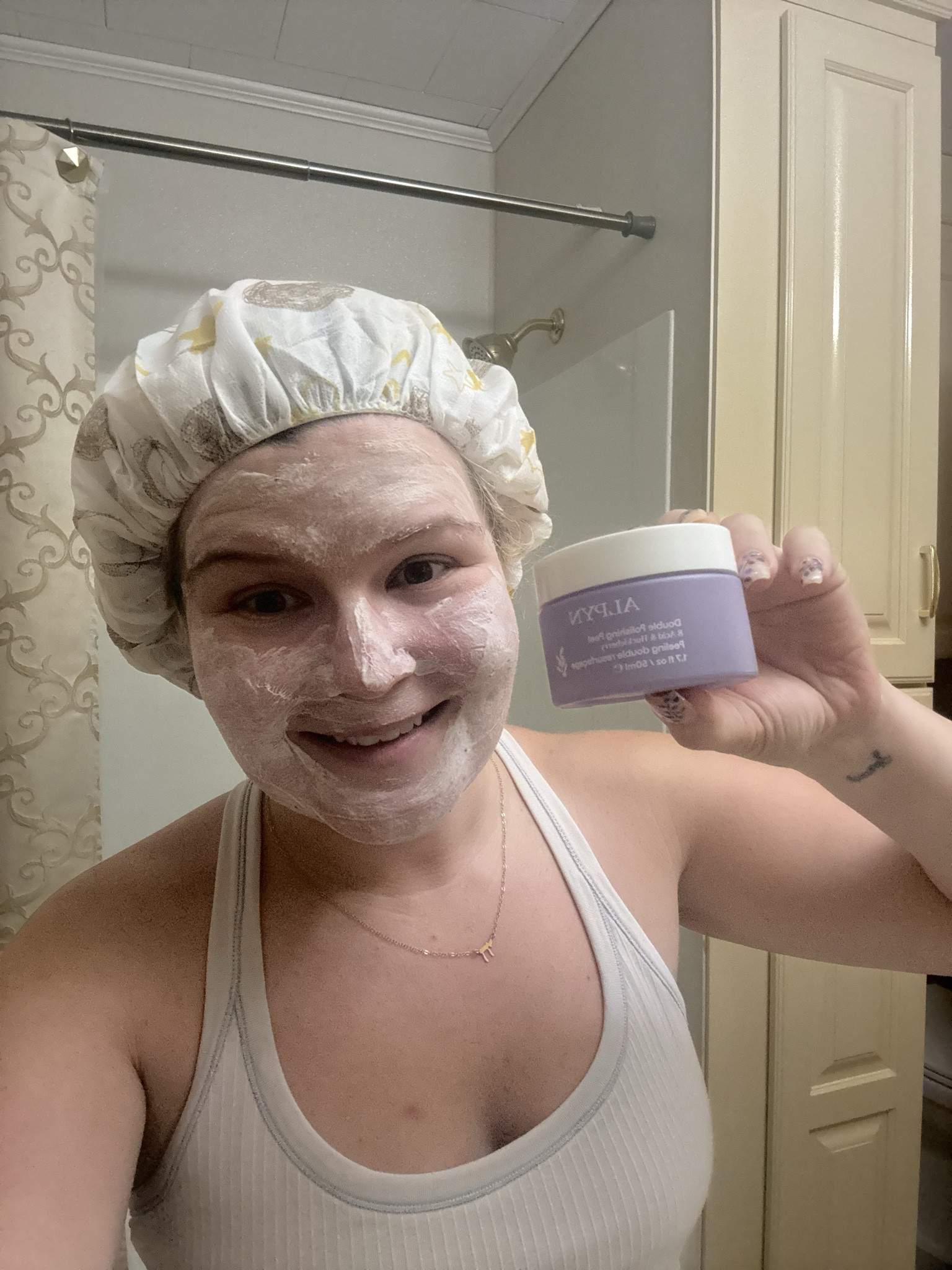 Face mask Sunday but also make it hair! It is a double dose! I love this hair mask from sephora it leaves my hair silky smooth the next day! And this face mask from Alpyn exfoliates the winter blues away!

#LTKPetite #LTKBeauty #LTKselfcare