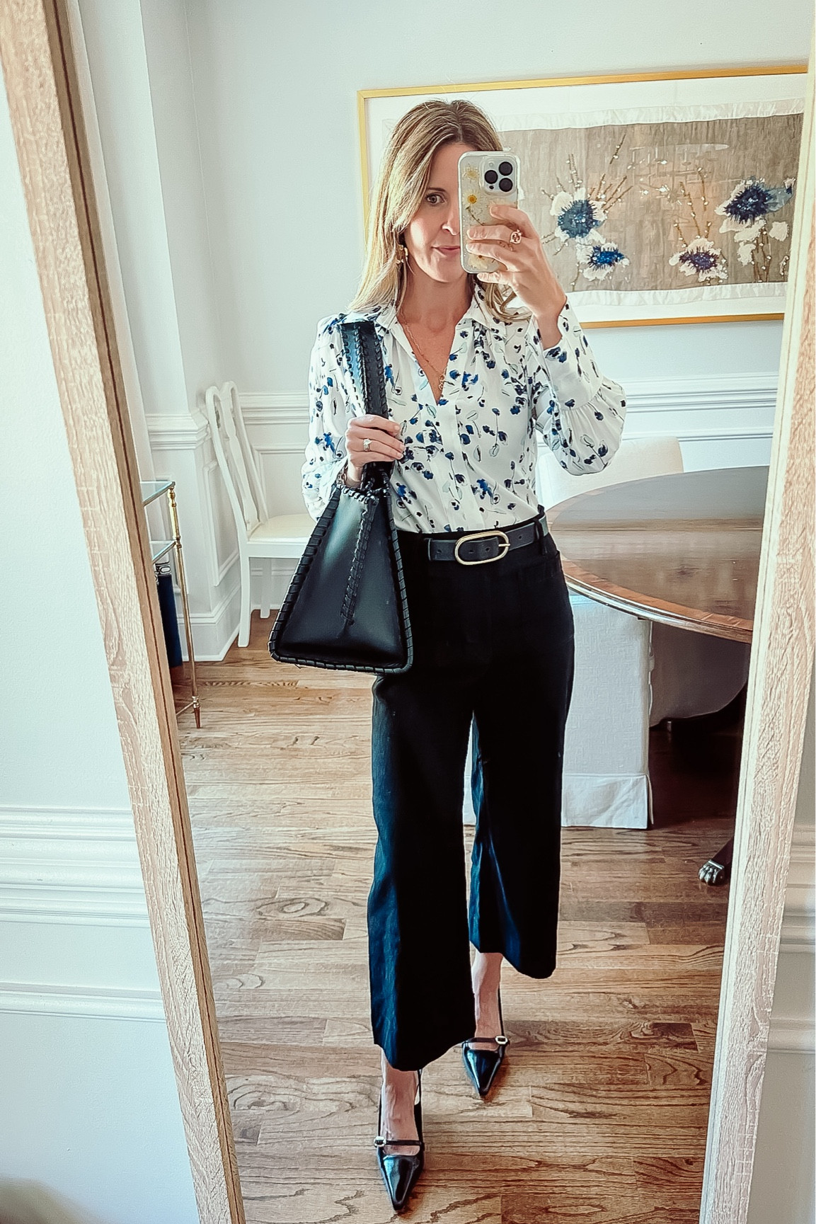 Colette pants from Anthropologie. Styled for workwear. 

#LTKWorkwear #LTKOver40 #LTKStyleTip