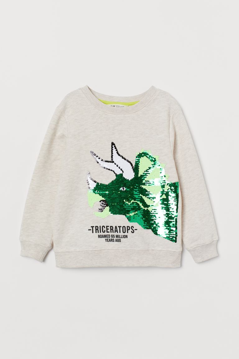 Flip-sequin Sweatshirt | H&M (US + CA)