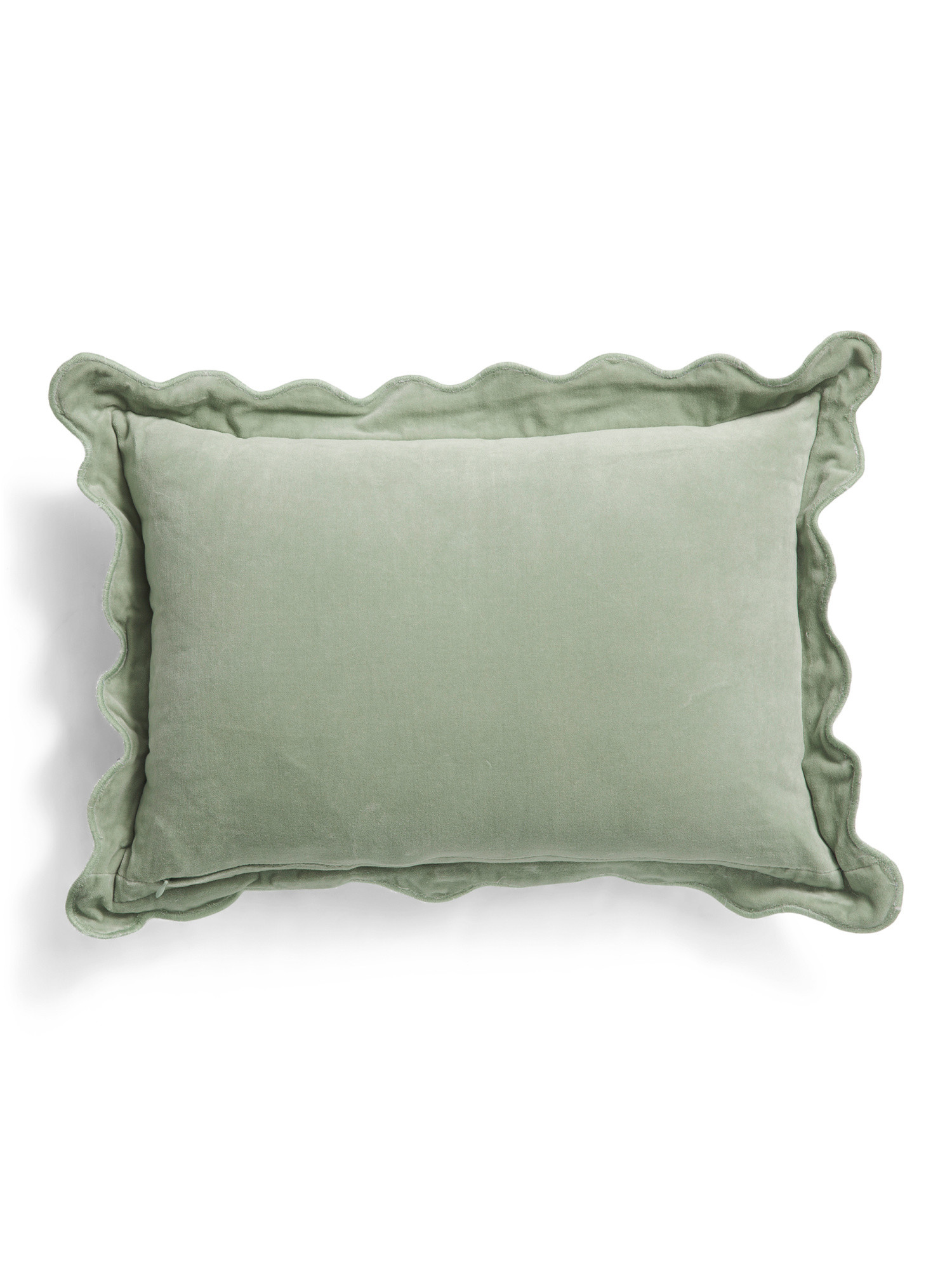 14x20 Velvet Scalloped Edge Pillow | Home | Marshalls | Marshalls