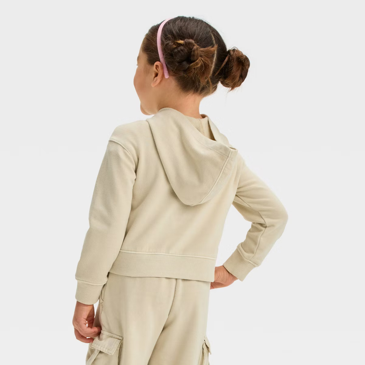 Toddler Girls' French Terry Zip-Up Sweatshirt - Cat & Jack™ | Target